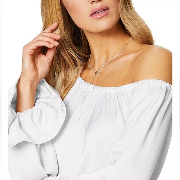 👗Ramy Brook Murphy off shoulder purple top shirt size S - Picture 17 of 17